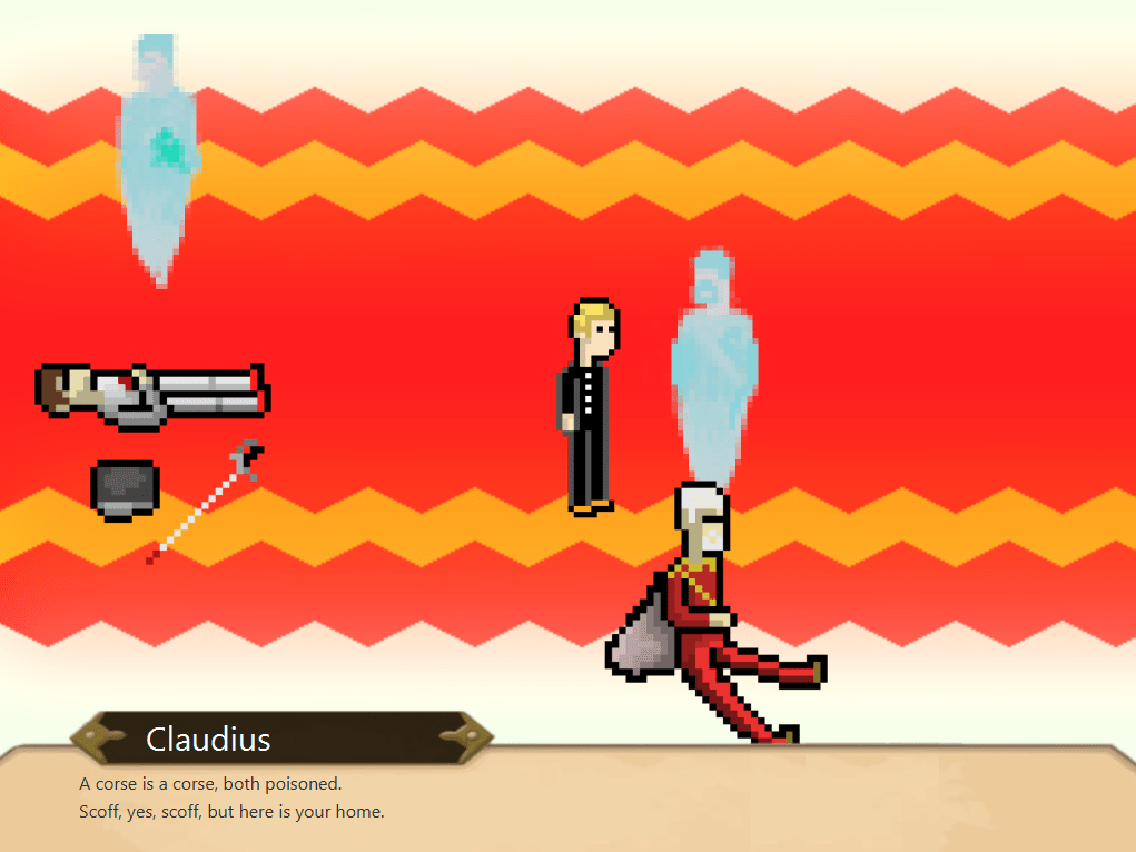 Image of Hamlet Walkthrough game screen